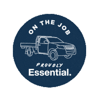 On The Job Work Sticker by Reece Plumbing
