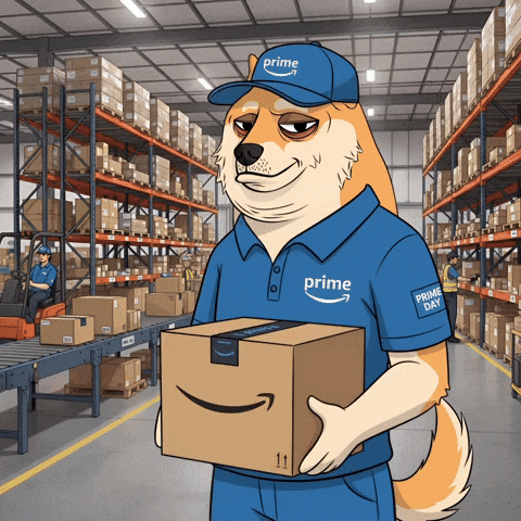 Working Amazon GIF by Doge Pound