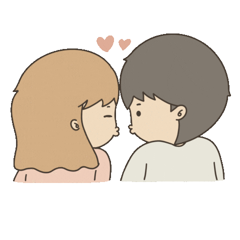 Couple Kiss Sticker