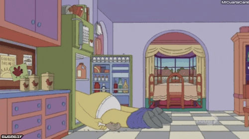 the simpsons eu GIF