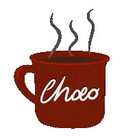 Coffee Winter Sticker