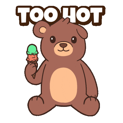 Sad Ice Cream Sticker by BEARISH