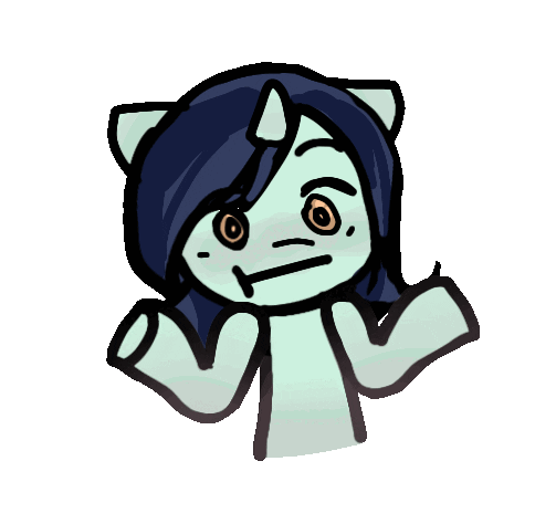 Confused Sticker