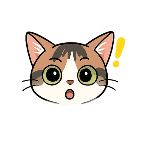 Cat Sticker Sticker