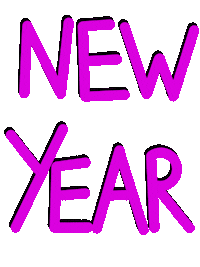 New Year Cheers Sticker by Cavanagh Foyle