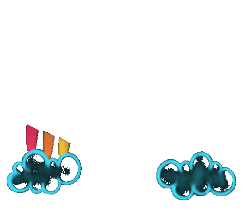 Happy Rainbow Sticker