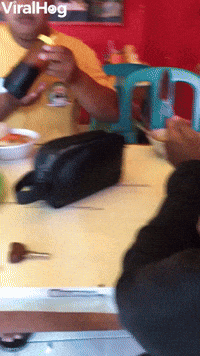 Soy Sauce Bottle Lid Surprises Man with Soup