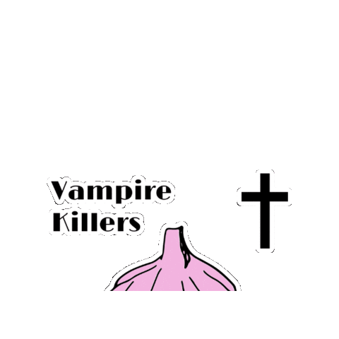 Vampire Cross Sticker