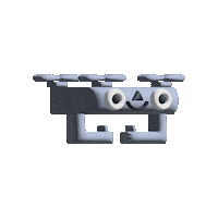 luftbild mascot drone luftbild luftbildpro Sticker