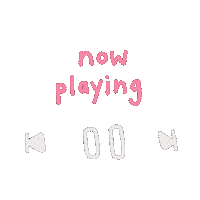 Play Now Playing Sticker