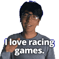 Car Racing Sticker