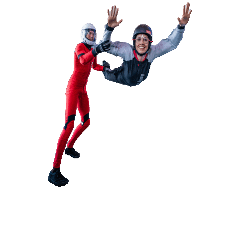 realfly_sion wind tunnel indoor skydiving windtunnel realfly Sticker
