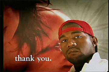 Kanye West Thank You GIF
