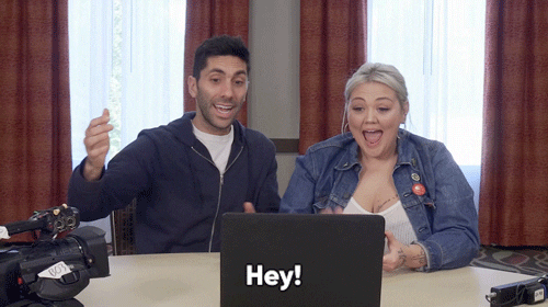 Greeting Nev Schulman GIF by Catfish MTV