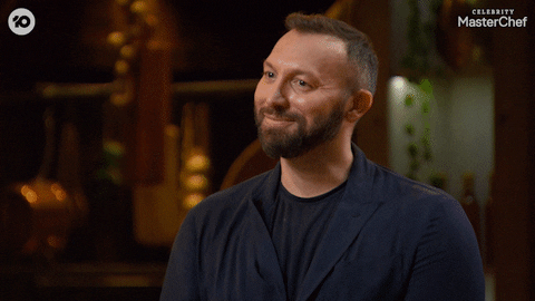 Happy Celebrity Masterchef GIF by MasterChefAU