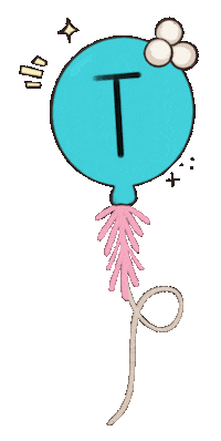 tweepartees twee tweepartees tweeballoonboutique jumboballoon Sticker