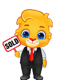 Bidding For Sale Sticker by Lucas and Friends by RV AppStudios