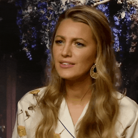 Shocked Wait What GIF by Blake Lively Fan