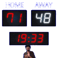 48 Away Sticker