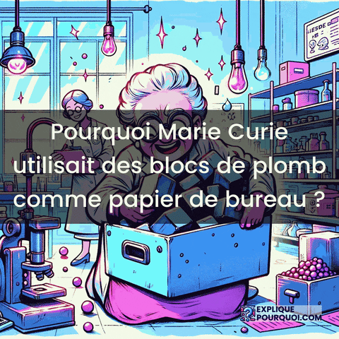 Marie Curie Radium GIF by ExpliquePourquoi.com