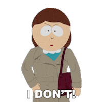 I Dont Sticker by South Park