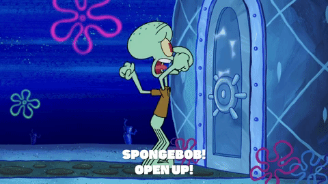 season 9 squid defense GIF by SpongeBob SquarePants