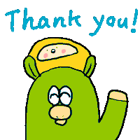 Thanks Thank You Sticker