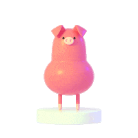 Pig Pork Sticker by samchomaeul