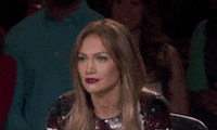 Jennifer Lopez Reaction GIF by American Idol