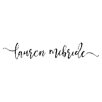 blogsavvy lmb laurenmcbride laurenmcbrideblog lauren mcbride blog Sticker