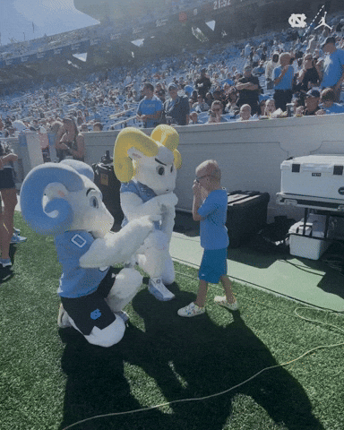 University Of North Carolina Fist Bump GIF by UNC Tar Heels