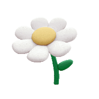3D Flower Sticker