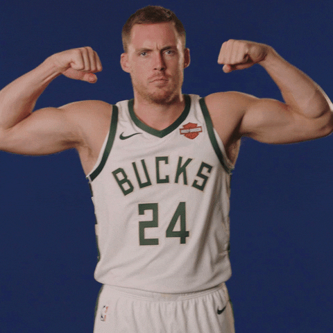 Pat Connaughton Basketball GIF by Milwaukee Bucks