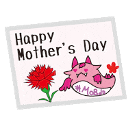Mothers Day Dragon Sticker