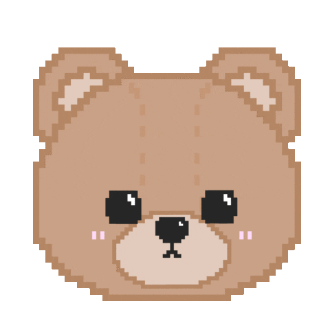 くま Sticker by LARME