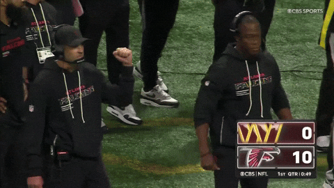 Excited Rise Up GIF by Atlanta Falcons