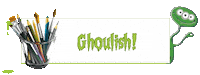 Halloween Monster Sticker