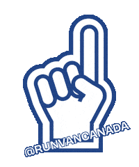 Lets Go Cheer Sticker by RUNVAN