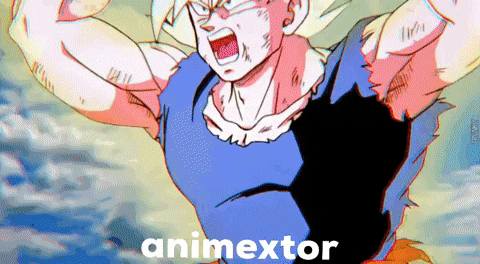 Goku Rage GIF