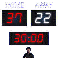 22 Away Sticker