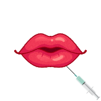 mithattopal lip filler doktor estetik Sticker