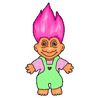 notpunker love heart 90s classic Sticker