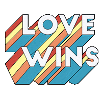 kohls love rainbow pride lovewins Sticker