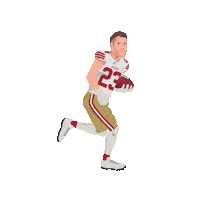 San Francisco 49Ers Running Sticker by Panini America