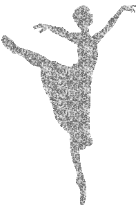 ballerina STICKER