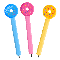 AmoFofurices sweet donut pencil fofo Sticker
