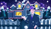 Merry Christmas Snow GIF by Christmas Music