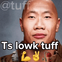 Tufff rock tough tuff lowk GIF