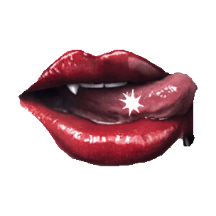 Blood Lips Sticker by imoji