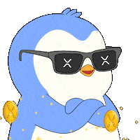 Money Crypto Sticker by Pudgy Penguins